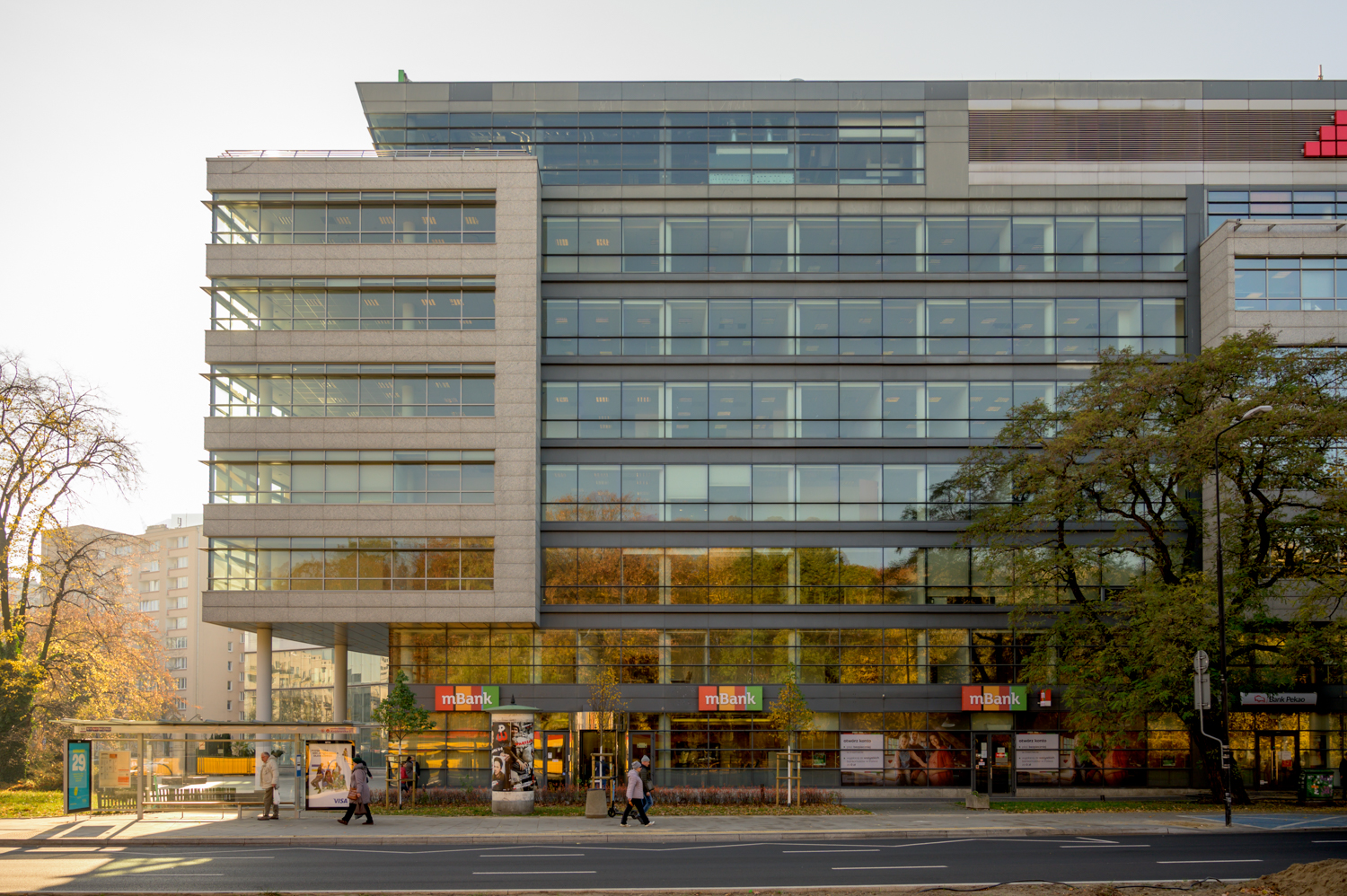 Zdjęcie architektury budynku Saski Point